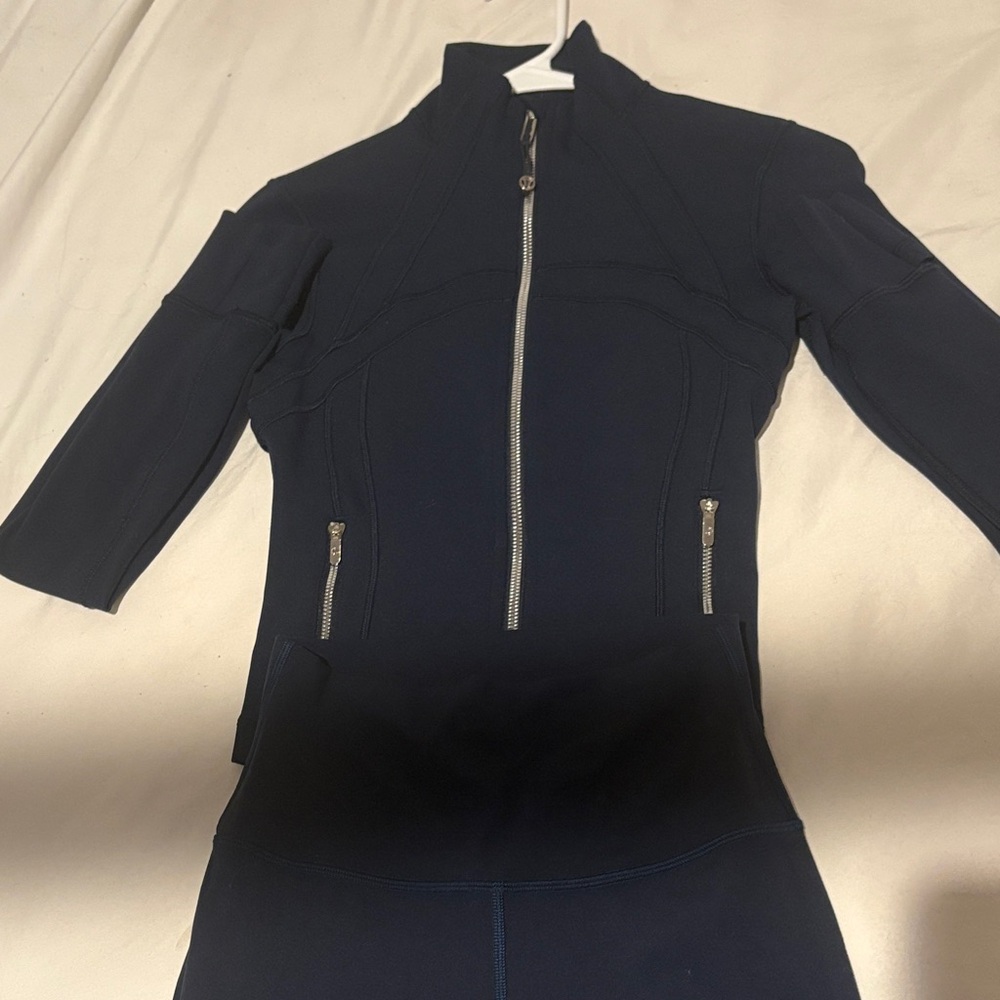 Lululemon Define Cropped Jacket Plus Matching Nav… - image 1